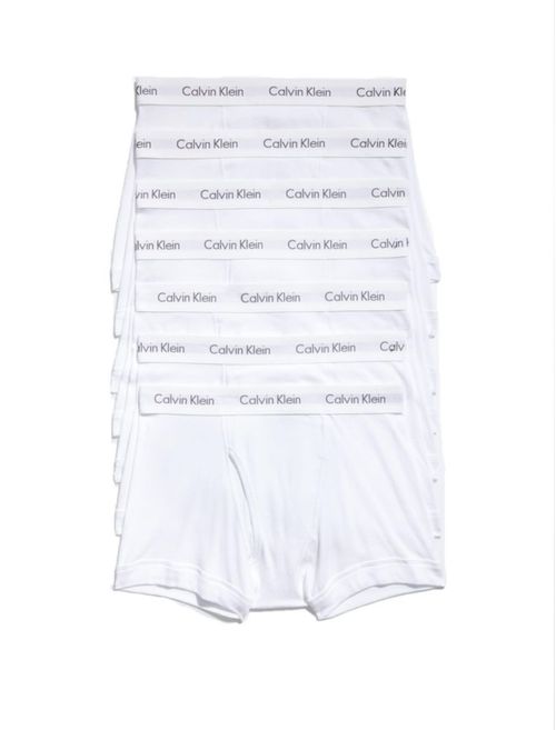 Ropa interior Calvin Klein Cotton Classics paquete de 7 baúl para hombre Talla M