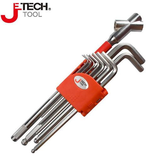 Juego de llaves Allen JETECH BL-C9 acero 9 piezas