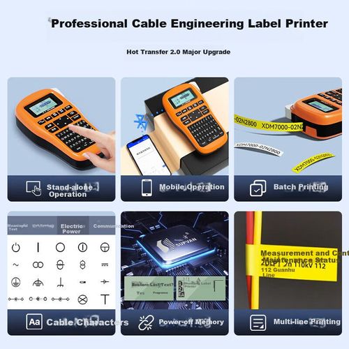Impresora Etiquetadora Shuofang MP50 Bluetooth portátil
