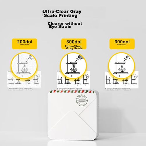 Impresora térmica MR.IN M02SH 2 pulgadas escala de grises portátil