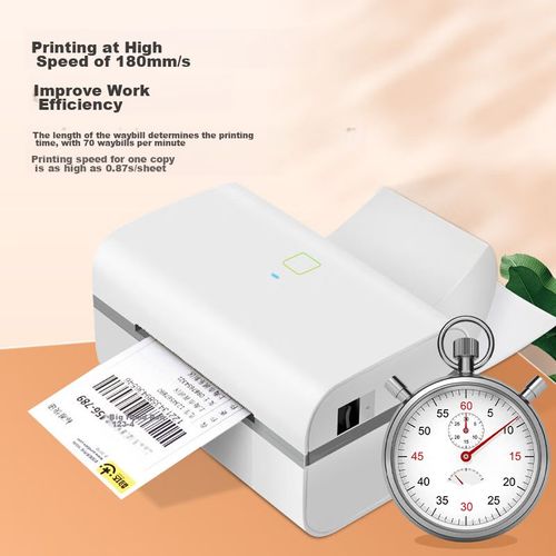 Impresora de etiquetas Yinmai IP-801 térmica alta velocidad negra