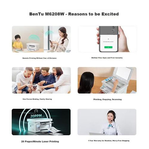 Impresora Láser Pantum M6208W Multifuncional Inalámbrica