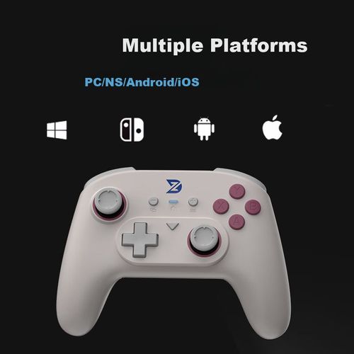 Controlador ZhiDong Yingyi Y Inalámbrico Sensor Hall Morado