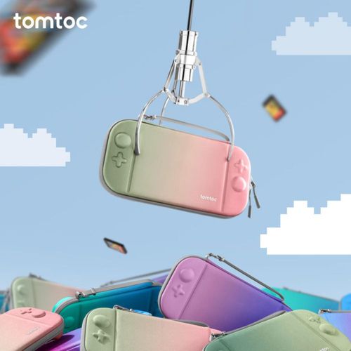 Funda Nintendo Switch 2 Tomtoc Journey delgada negra