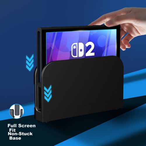 Protector de pantalla Geekshare NS2 vidrio templado antirreflejo para Nintendo Switch 2ª generación 2 piezas