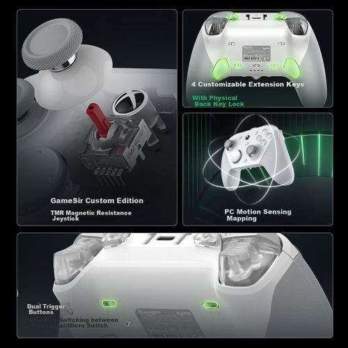 Control Xbox GAMESIR G7 Pro Bluetooth con base y joystick TMR inalámbrico