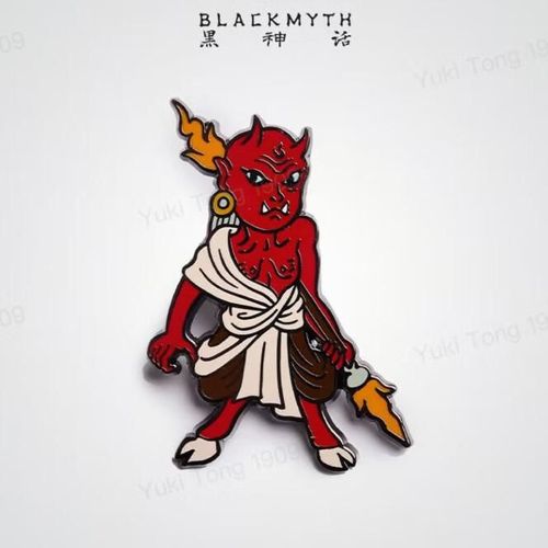 Imán Anker Black Myth Wukong Ying Shen Niño Rojo