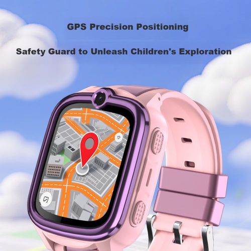 Reloj Inteligente PHILIPS Phone Watch 1.52" Rosa Estrellado GPS 4G IP67
