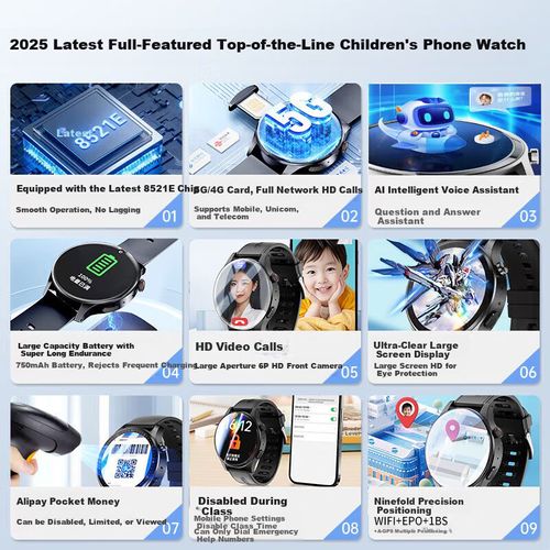 Reloj Inteligente AELVO 40mm 5G con SIM y Videollamadas IP67