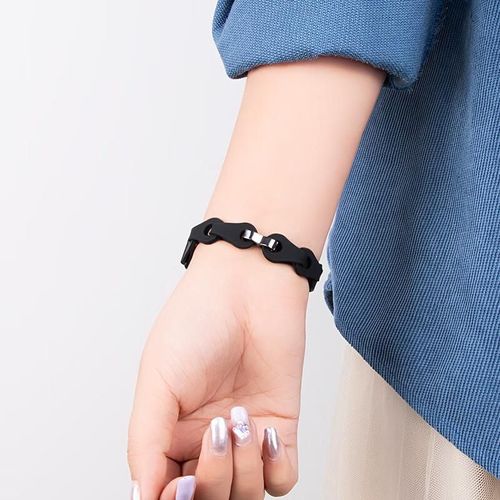 Correa Binghong compatible Huawei Band 8/9/10 NFC silicona blanca