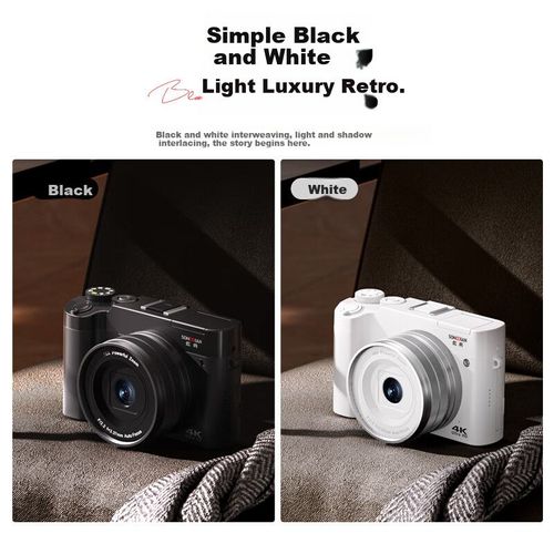 Cámara SONGDIAN DC218 64MP Dual Lente Memoria 32GB Blanca