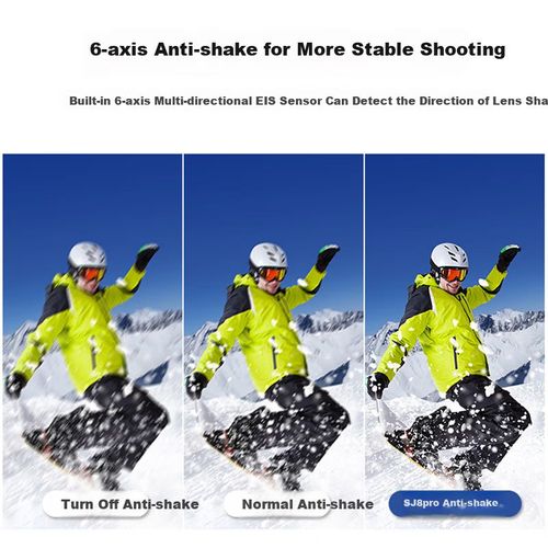 Cámara SJCAM SJ8PRO 12MP 4K60fps Negra