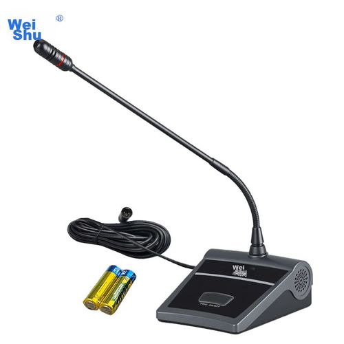 Micrófono Condensador Weishu YC610-1 XLR Phantom 48V Negro