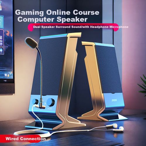 Micrófono con Altavoz Saida SADA V-112 USB Negro Compacto