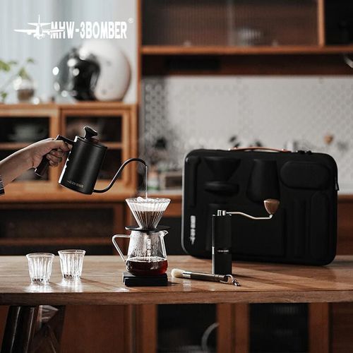 Kit de Café Bomber MHW-3BOMBER Portátil con Bolsa Antigolpes
