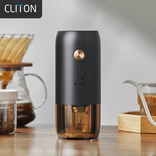Molino de café CLITON eléctrico y manual portátil 9 niveles de molienda