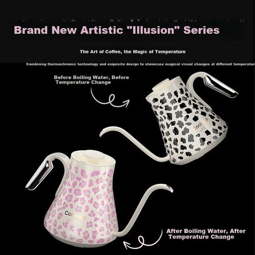 Hervidor Eléctrico COCINARE FLOW M9 Pro 0.9 Litros Pantera Rosa