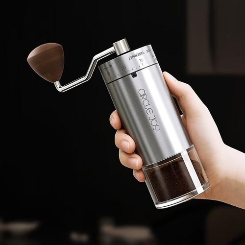 Molino de café Circle Joy manual acero inoxidable portátil