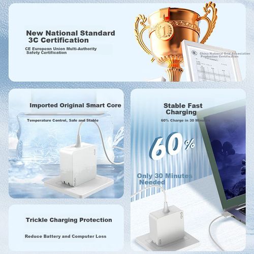 Cargador Elei Apple MacBook Air A1466 45W 14.85V 3.05A Enchufe recto