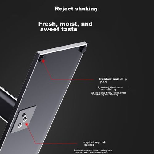 Soporte de TV Qijiaoban Universal 32-70 pulgadas Negro