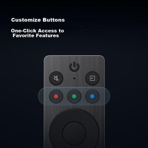 Control remoto TCL RC701A infrarrojo botones configurables negro