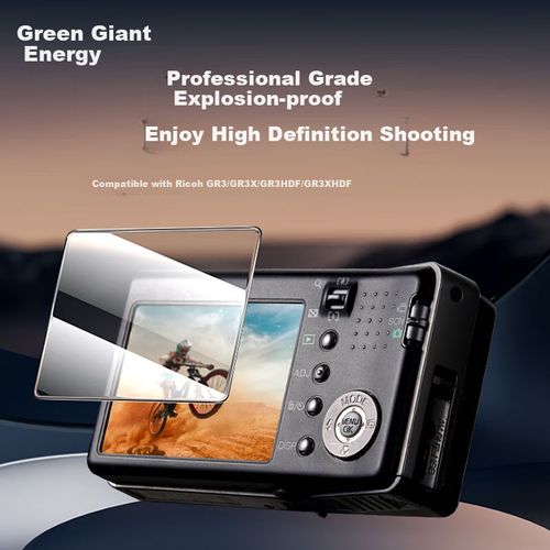 Protector de pantalla vidrio templado Llano para Ricoh GR3/GR3X/GR3HDF/GR3XHDF