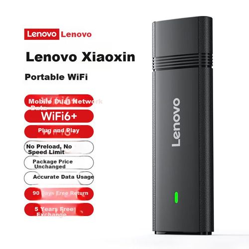 Hotspot Lenovo Xiaoxin 2026 WiFi 6 Dual SIM Blanco/Negro