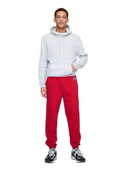 Joggers GAP Hombre Logo en Forro Polar Rojo Manzana  Talla M