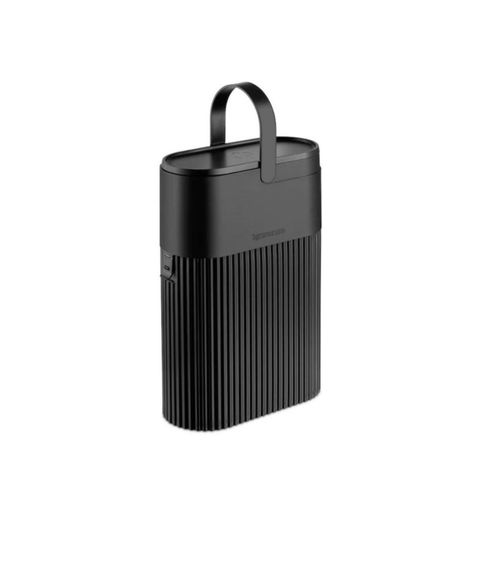 Recipiente de reciclaje para cápsulas Nespresso usadas color negro