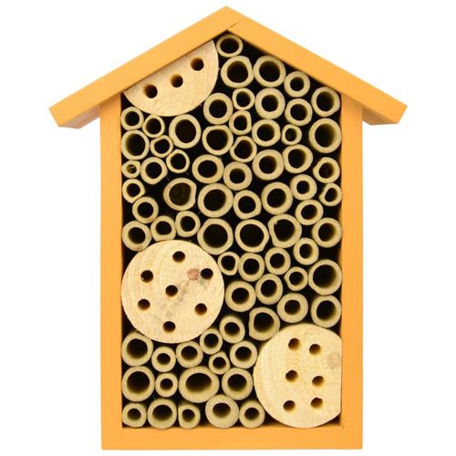 Casa para Abejas Polinizadoras Nature's Way PWH1-A Amarilla