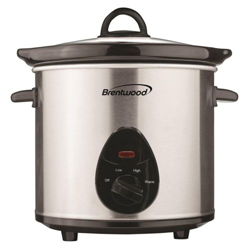 Olla de cocción lenta Brentwood SC-130S Acero inoxidable 3L 200W