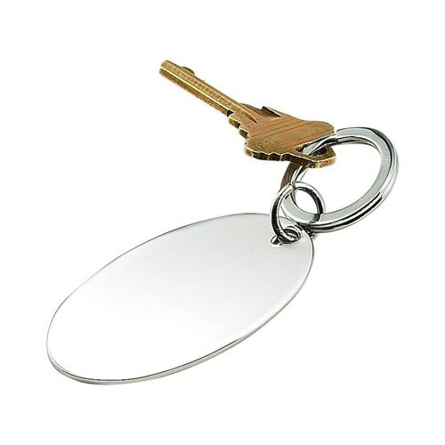 Llavero Creative Gifts International ovalado transparente