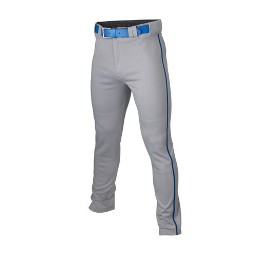 Pantalón de Béisbol Easton RIVAL+ Gris con Azul Real Talla Grande para Adulto