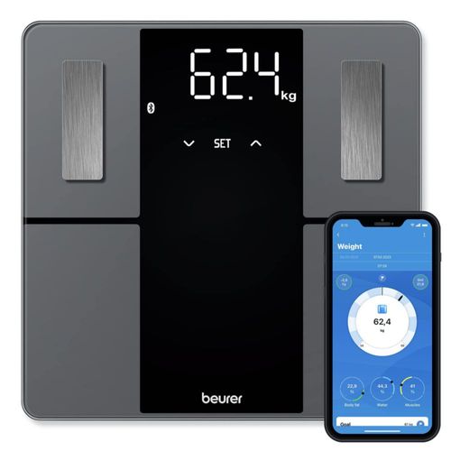 Báscula de Análisis Corporal Beurer BF500 Bluetooth App 180 kg