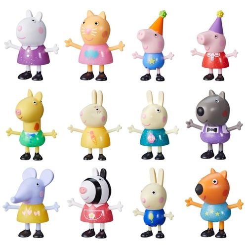 Figura de juguete Peppa Pig Party G01525L4 con atuendo brillante