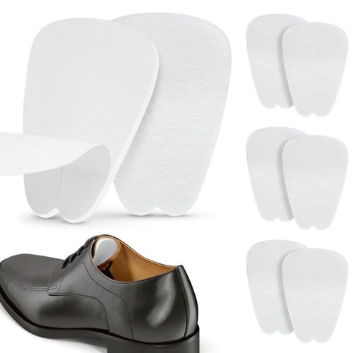 Almohadillas para Lengüeta de Zapato Comfwalk 3 Pares Fieltro Blanco Suave