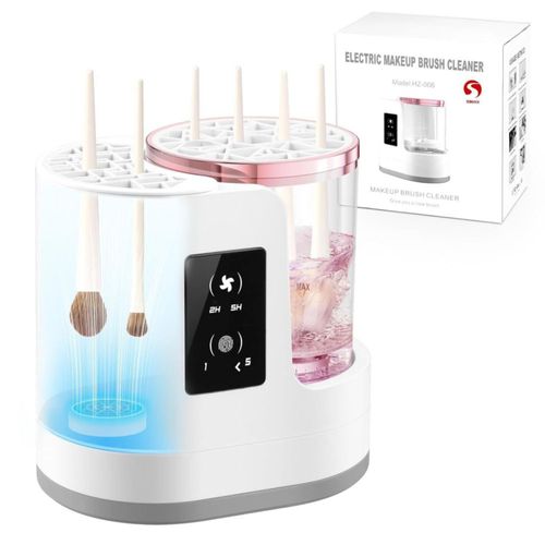 Máquina limpiadora eléctrica de brochas de maquillaje SBMKK 3 en 1