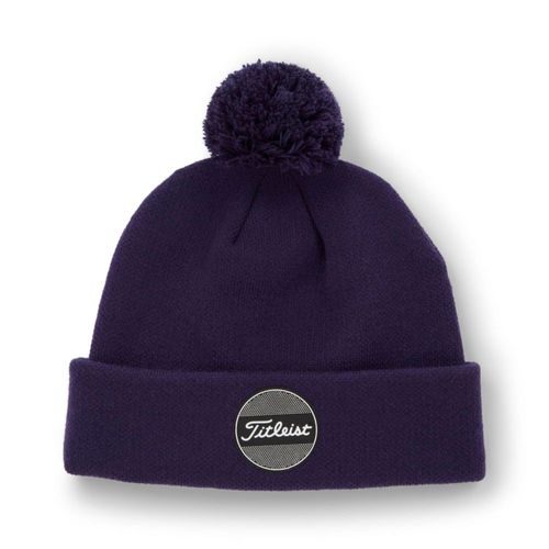 Pompón Beanie Titleist Boardwalk para hombre en azul marino