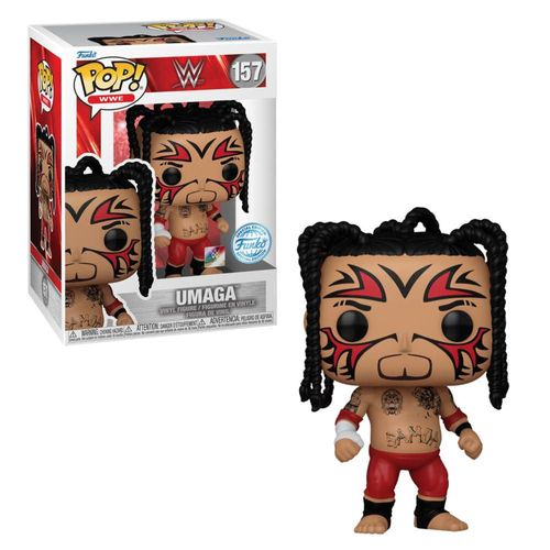 ¡Papá! Figura de vinilo Funko WWE Umaga (exclusiva de Fanatics)