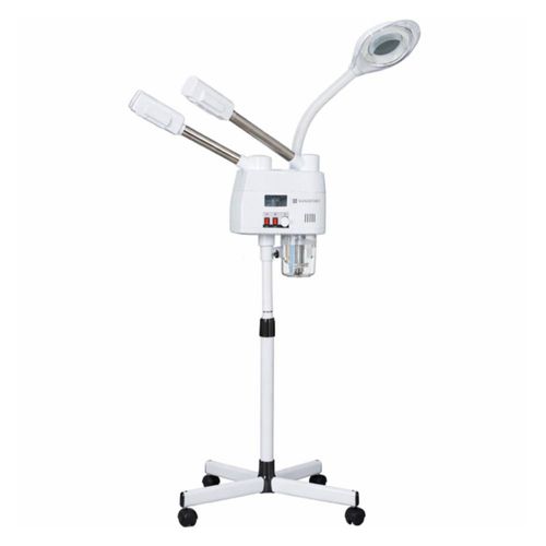 Vaporizador Facial Profesional Lampara Lupa Frio Calor Equipo Estetica Spa Facial Hidratacion Limpieza Profunda Uso Profesional Resistente Ajustable