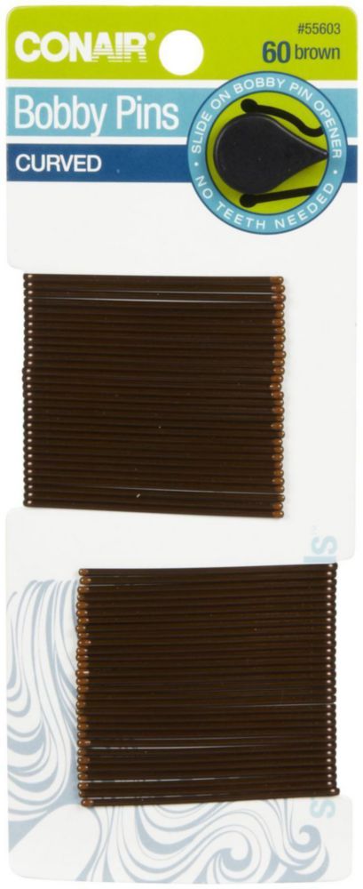 Bobby Pins Conair Curve Brown