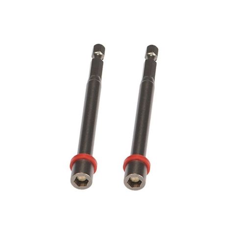 Hex Chuck Drivers Malco MSHML14 de 4 cm con imanes paquete de 2