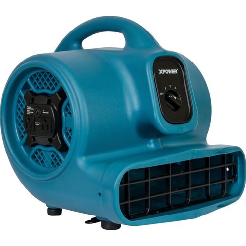 Transportador de aire centrífugo XPOWER X-400A Pro 1/4 HP 1600 CFM Azul