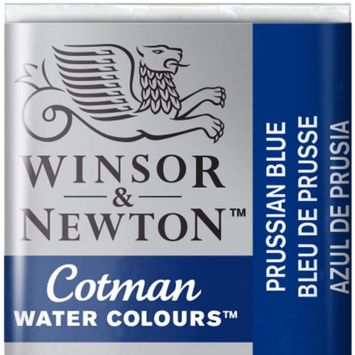 Pintura acuarela Winsor & Newton Cotman Prussian Blue