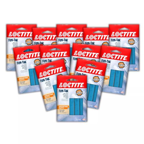 Masilla de montaje Loctite Fun-Tak 60 ml azul (paquete de 12)