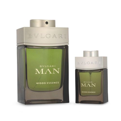 Set Bvlgari Man Wood Essence 2pzs 100ml Eau de Parfum/ 15ml Eau de Parfum