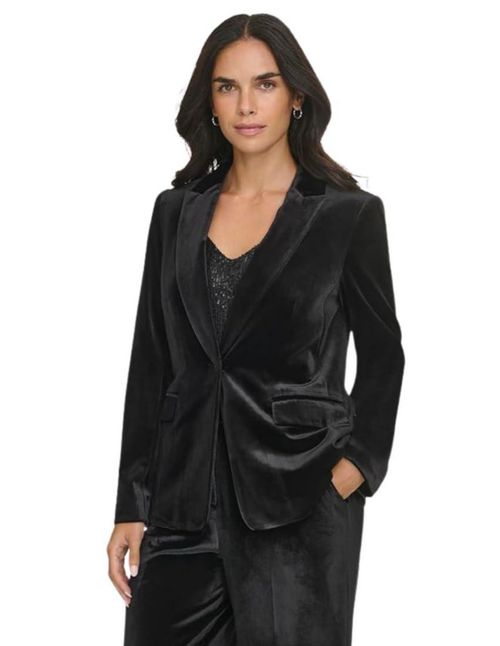 Trajes Blazer Calvin Klein para mujer color negro  Talla 10