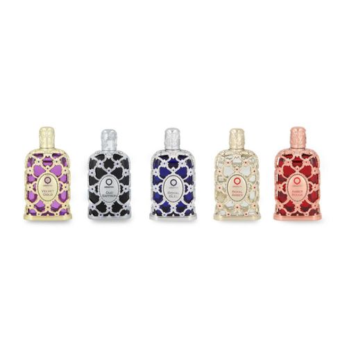 Set Mini Orientica Luxury Collection 5pzs Amber Rouge 7.5ml Eau de Parfum