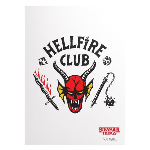 Fundas para cartas Gamegenic Stranger Things Hellfire Club x50