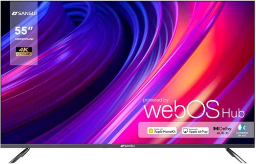 TV 55" UHD 4K MARCA SANSUI SMX55VAUW WEBOS